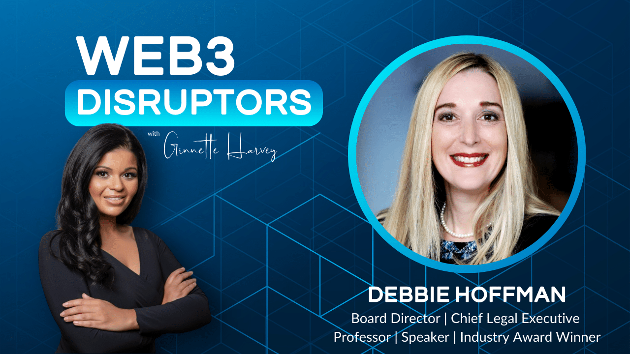 Web3 Distruptors (Debbie Thumbnail) web3 disruptors